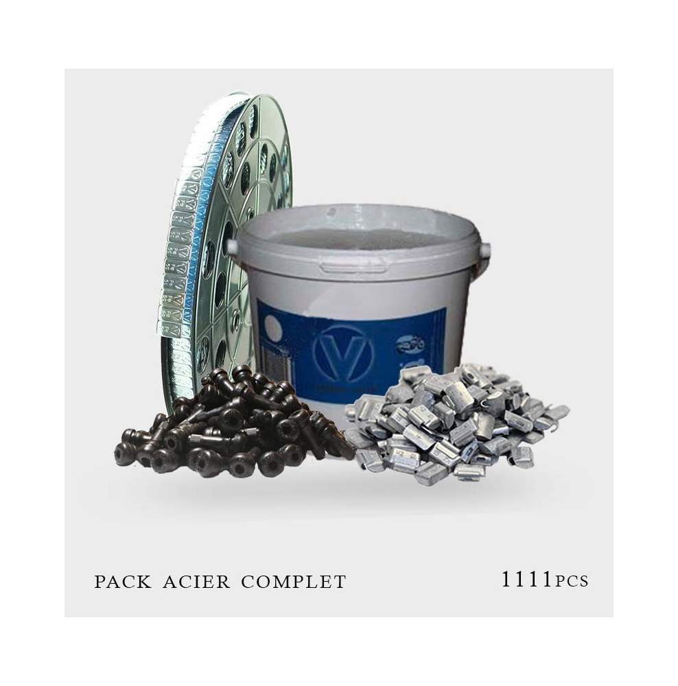 Pack acier complet 1111 pièces Pack acier complet 1111 pièces