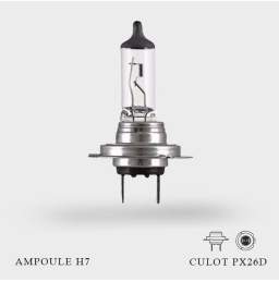 Ampoule 12V H7 55W (vendu à l'unité) pas cher