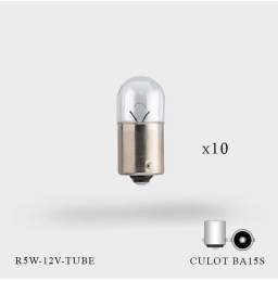 Ampoule R5W-12V TUBE Culot BA15S x 10ex