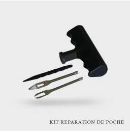 Kit outil réparation pneu format poche