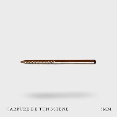 Fraise en carbure de Tungstène 3mm