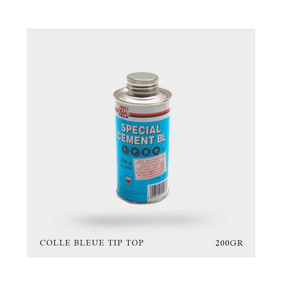 TIPTOP - Colle liquide vulcanisant pour chambre à air - bidon sans pinceau  de 175g - 5050196