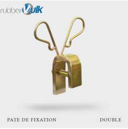 Patte de fixation double