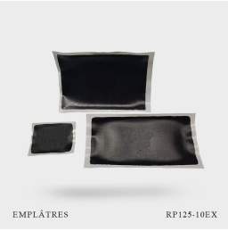 Emplâtres pneus tubeless 115x125mm