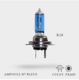 Jeu d'ampoules LED pour voiture avec douille H7, COB LED