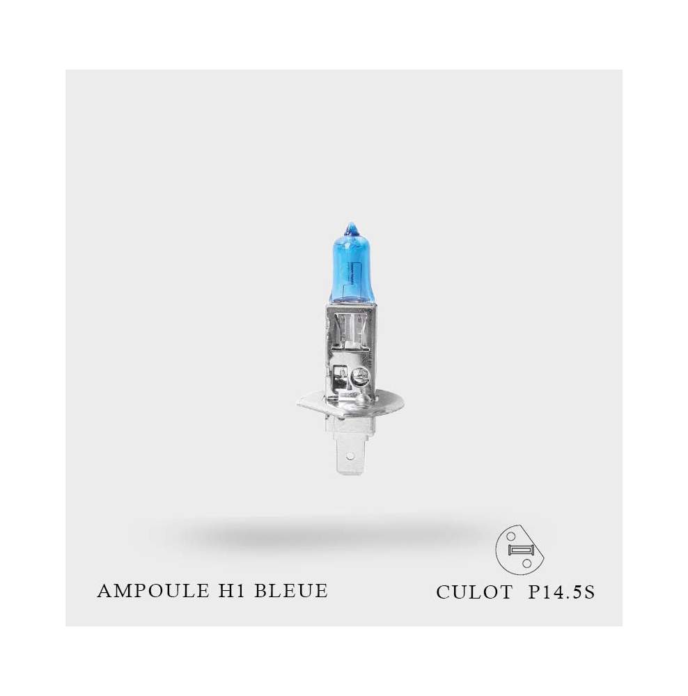 Ampoule H1 Xénon Blue 12V-55W Culot P14.5S à l'unité