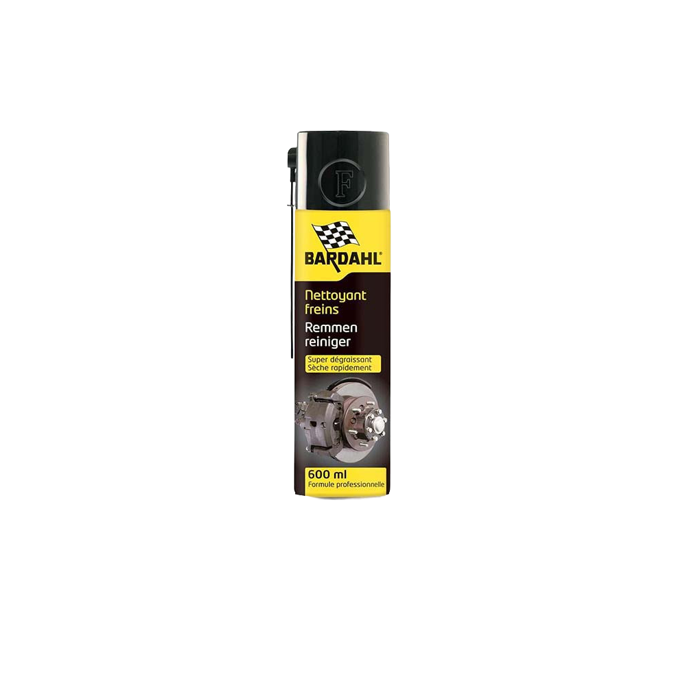 Bombe de 600ml de nettoyant frein Bardahl
