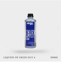 Liquide frein IGOL DOT4 Block Fluid Ruban bleu 500ml