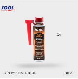 Additif moteur Activ diesel IGOL 300ml x 6ex