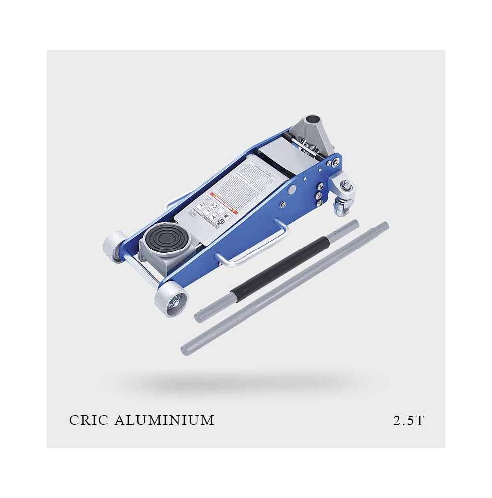 Cric roulant aluminium hydraulique 2.5T