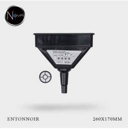 Entonnoir 260x170mm droit