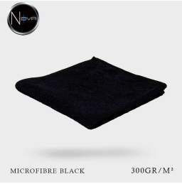 Microfibre black First 40x40cm