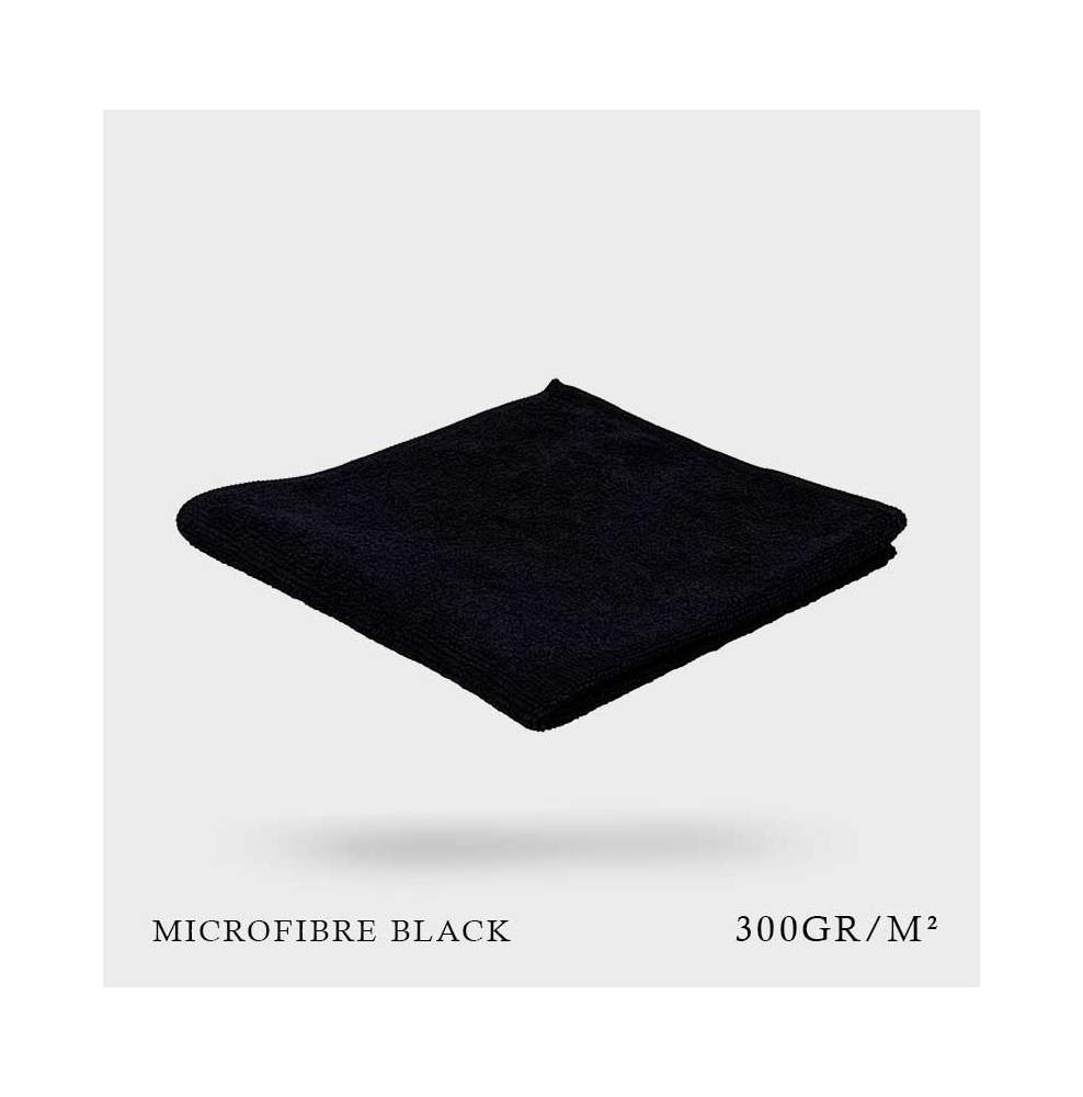 Microfibre black First 40x40cm Microfibre black First 40x40cm
