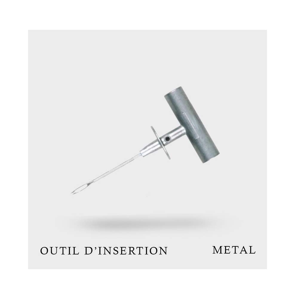 Outil d'insertion en métal