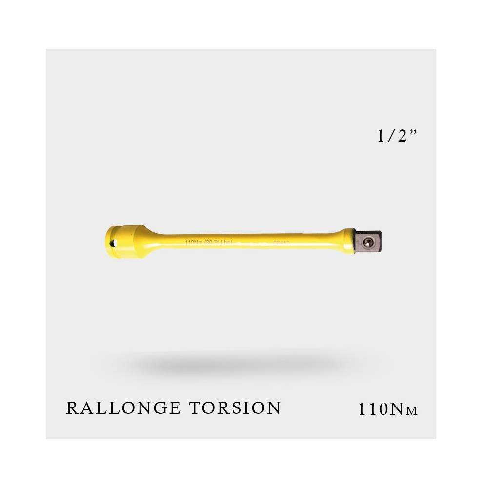 Rallonge de torsion 1/2 110Nm