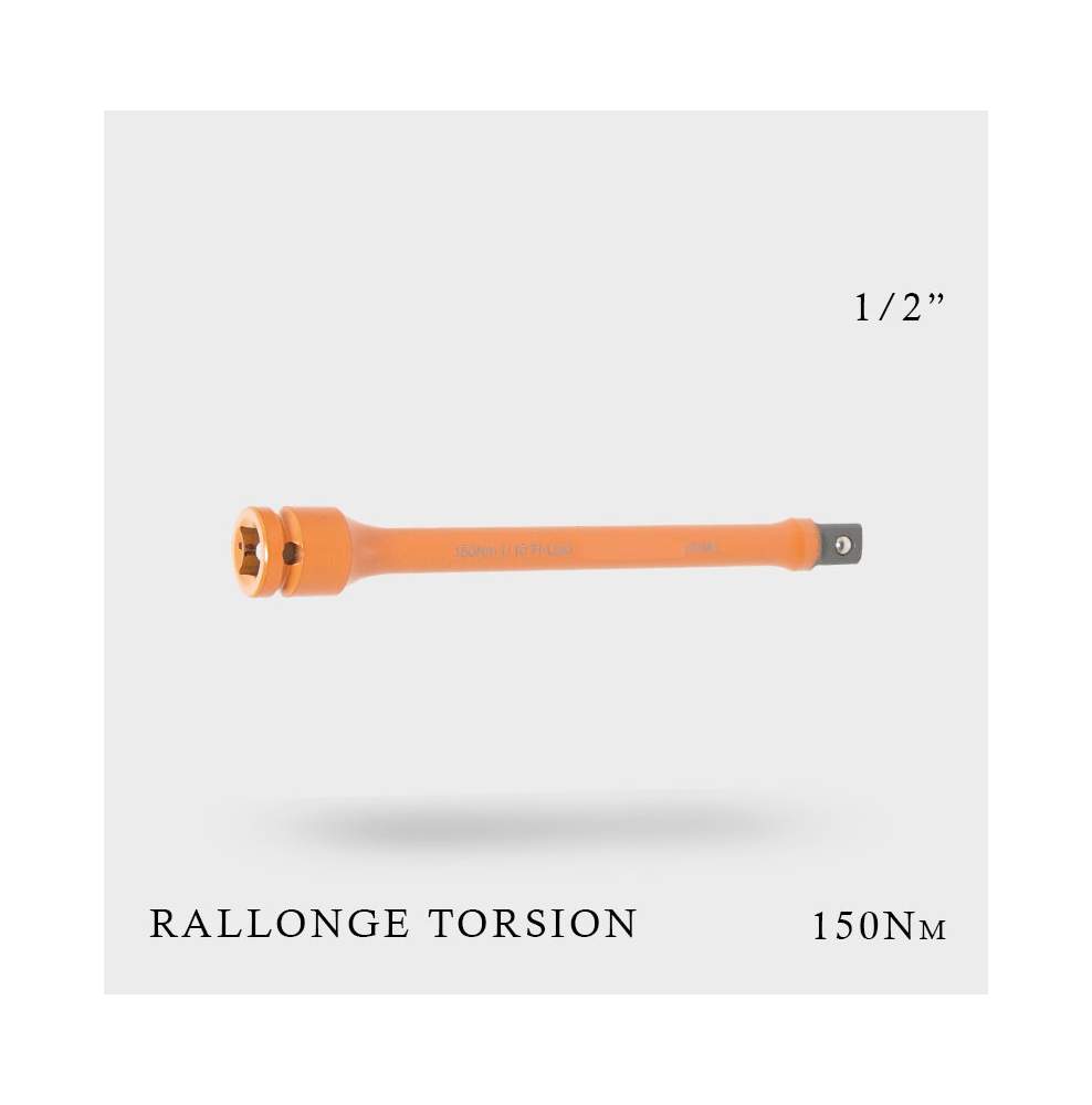 Rallonge de torsion 1/2" 150Nm