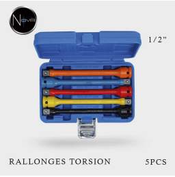 Coffret rallonges de torsion 1/2" 100-150Nm