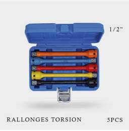 Coffret rallonges de torsion 1/2" 100-150Nm