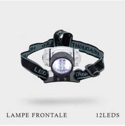 Lampe frontale 12LED