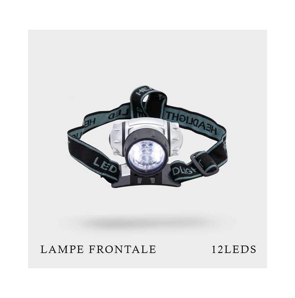 Lampe frontale 12LED