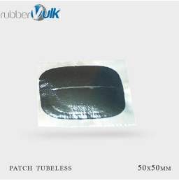 Patch vulcanisant pour pneus tubeless 50x50mm