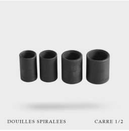 Coffret douilles spiralées