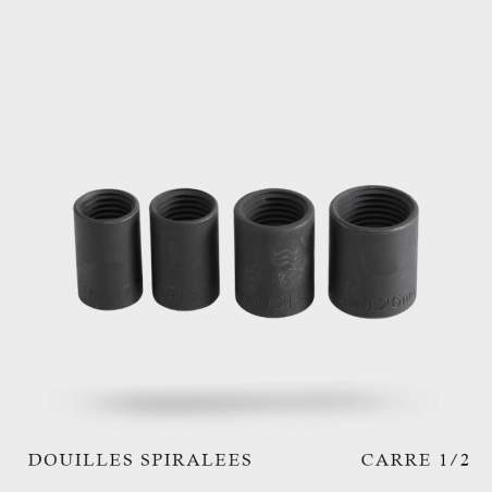 Coffret douilles spiralées