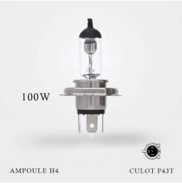Ampoule H4 100/80W Culot P43t 12V - à l'unité