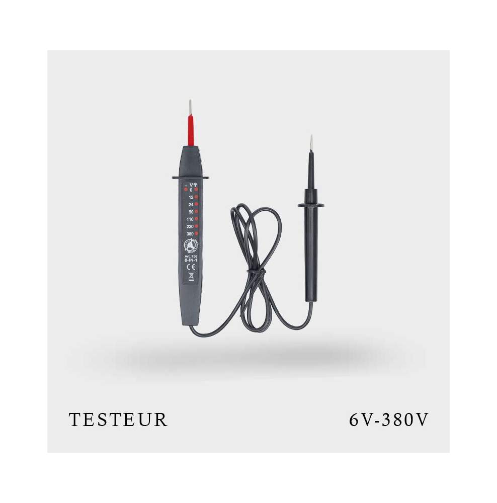 Testeur de tension 6-380 volts