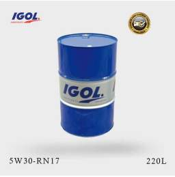 Fut de 220 litres de 5w30 RN 17 Igol