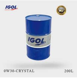 Fut de 220 litres Igol Crystal 0w30
