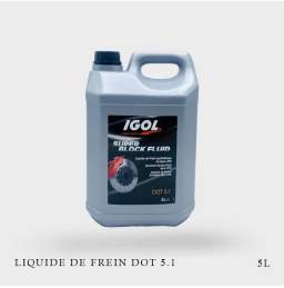 Liquide frein IGOL DOT5.1 Super Block Fluid 5 litres