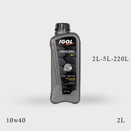 Huile semi synthèse IGOL Process 10w40 B4