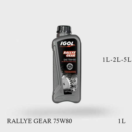 Huile de boites Rallye Gear Igol 75w80