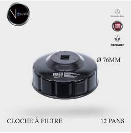 Cloche filtre à huile 14 pans Ø 65-67mm Daihatsu Fiat Nissan Toyota