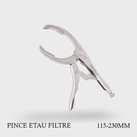 Pince étau filtre à huile