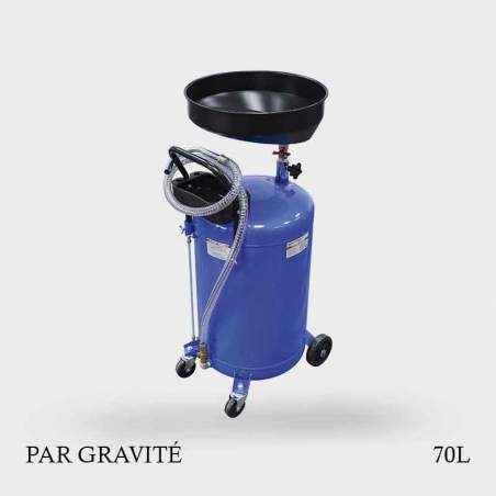 Récupérateur d'huile par gravité