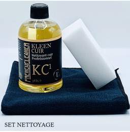 Kit nettoyant + microfibre et melanine