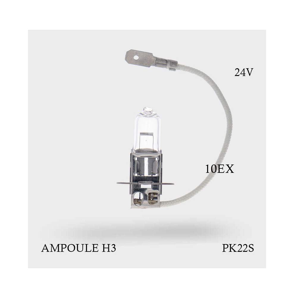 Ampoule H3 24V - 70W Ampoule H3 24V - 70W