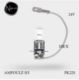 Ampoule H7 HD 24V 70W PX26d pour véhicules poids lourds