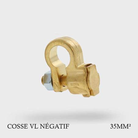Cosse de batterie VL 35mm² négatif