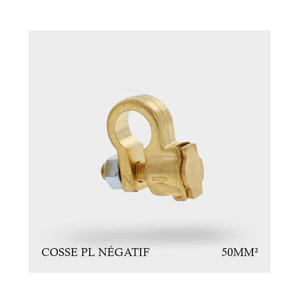 Cosse de batterie PL 50mm² négatif Cosse de batterie PL 50mm² négatif