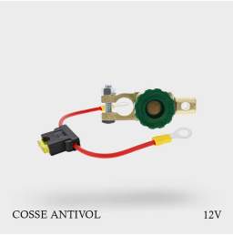 Cosse antivol de batterie 12 volts