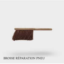 Brosse pour nettoyage réparation pneus