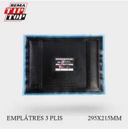 Emplâtres Tip Top RAD184TL 295x215mm par 5ex