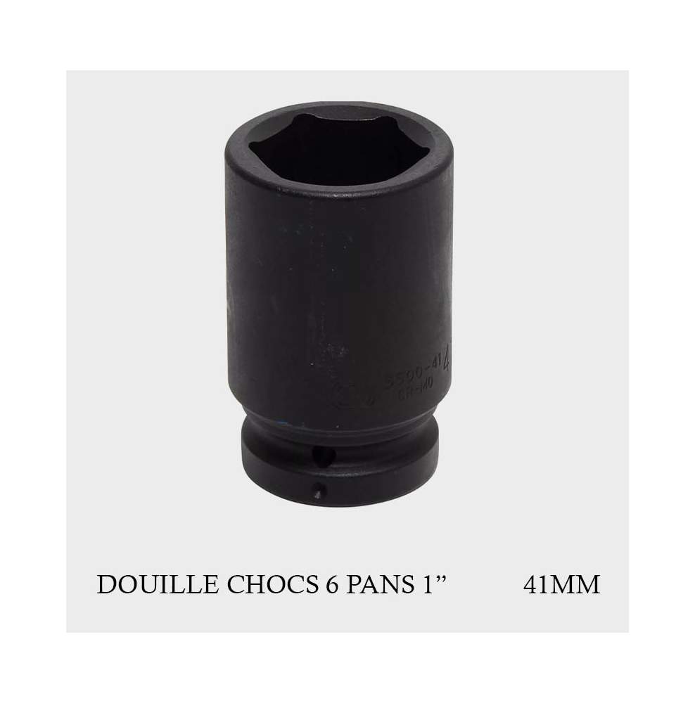 Douille 41mm 1 pouce longue