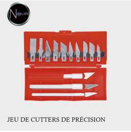 Jeu de cutter de précision