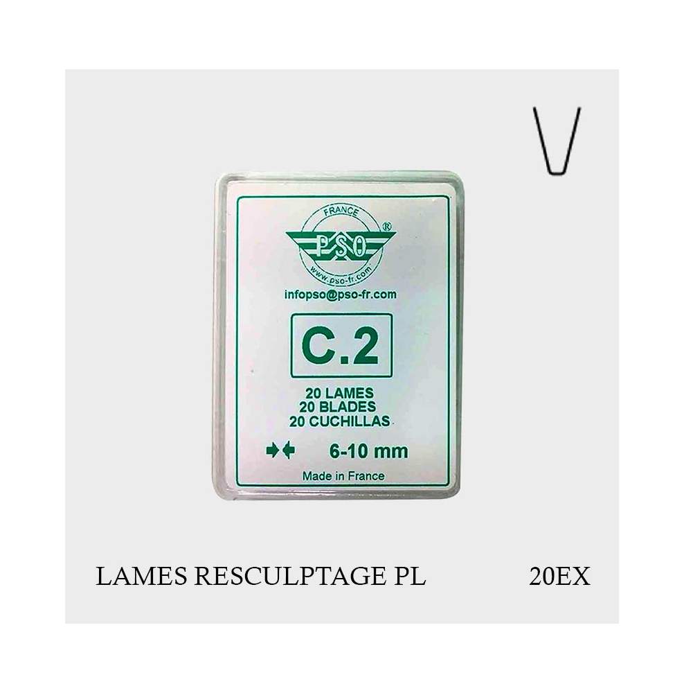 Lames de resculptage C2