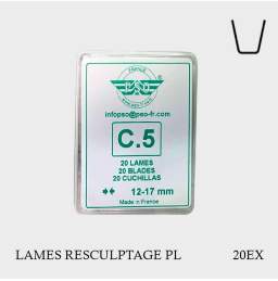 Lames de resculptage C5