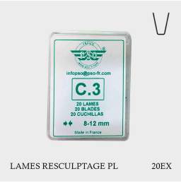 Lames de resculptage C3